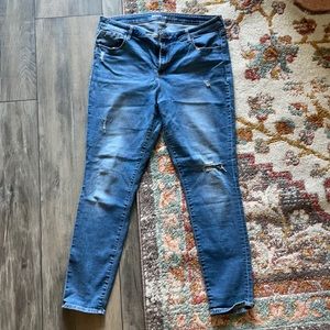 Old navy mid-rise rockstar jeans